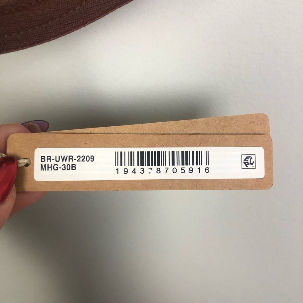 SKIMS | NEW Ultrafine Mesh Convertible Bra in Mahogany Women’s Size 30B - Picture 8 of 12